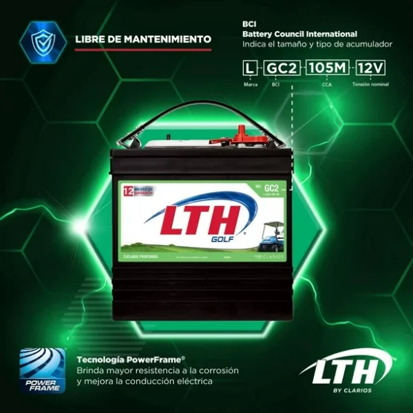 LTH Carrito Golf 6-8 y12volts - Image 2